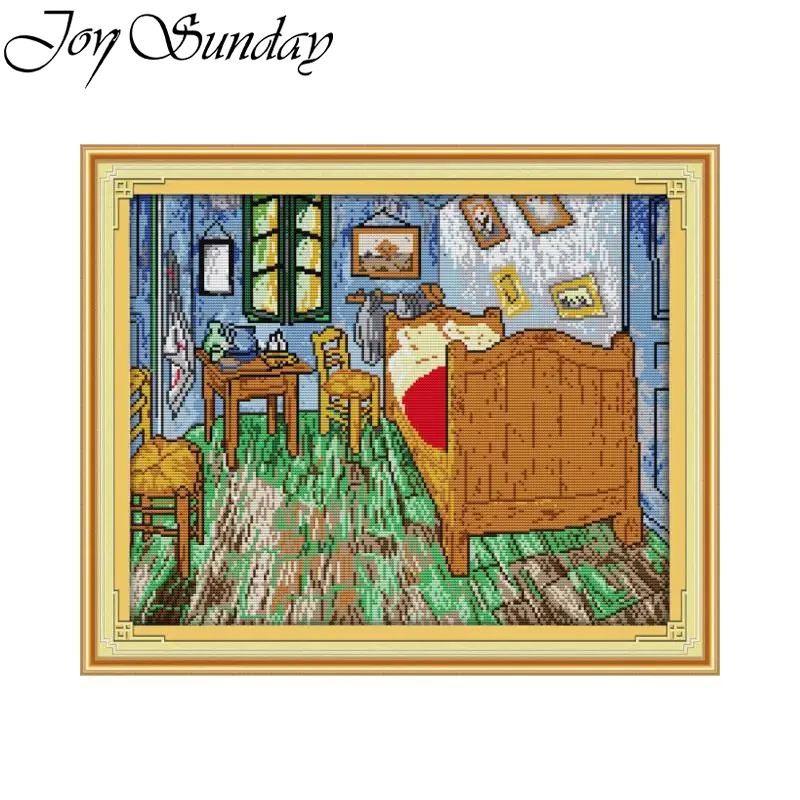 Joy Sunday Van Gogh's Bedroom  - Embroidery Meaning 评论和价格
