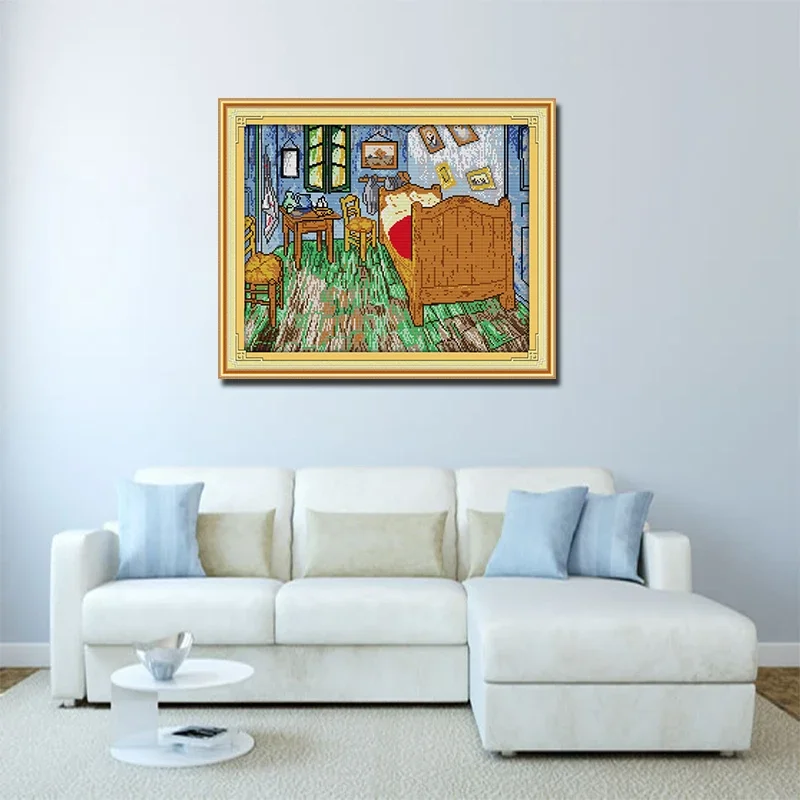 Joy Sunday Van Gogh's Bedroom  - Embroidery Meaning 评论和价格