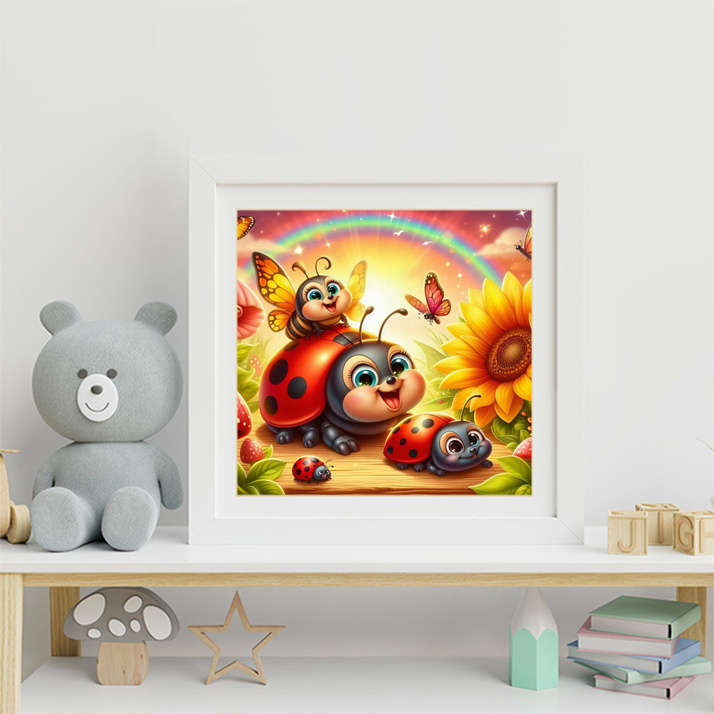 Evershine Diamond Mosaic Ladyb - Embroidery Lady Bug 评论和价格