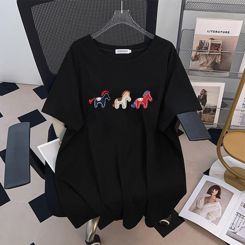 170Kg Plus Size Women's Bust 1 - Embroidery Cotton Shirt 评论和价格