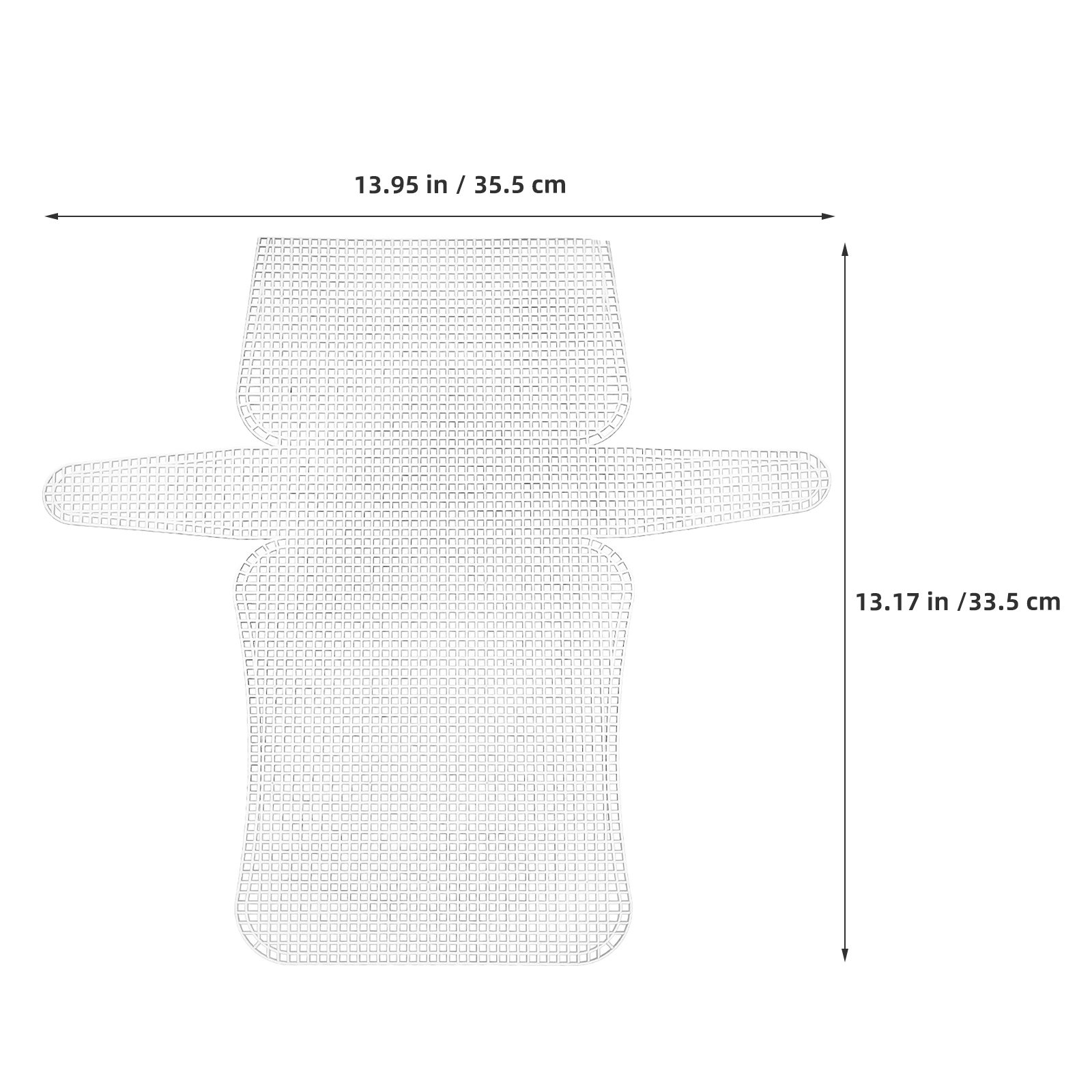 7Pcs Plastic Mesh Canvas Sheet - Embroidery Bag 评论和价格