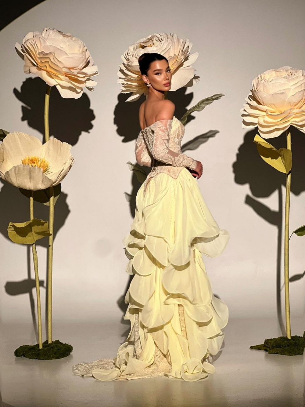 Exquisite Butter Yellow Prom D - Embroidery Yellow Dress 评论和价格