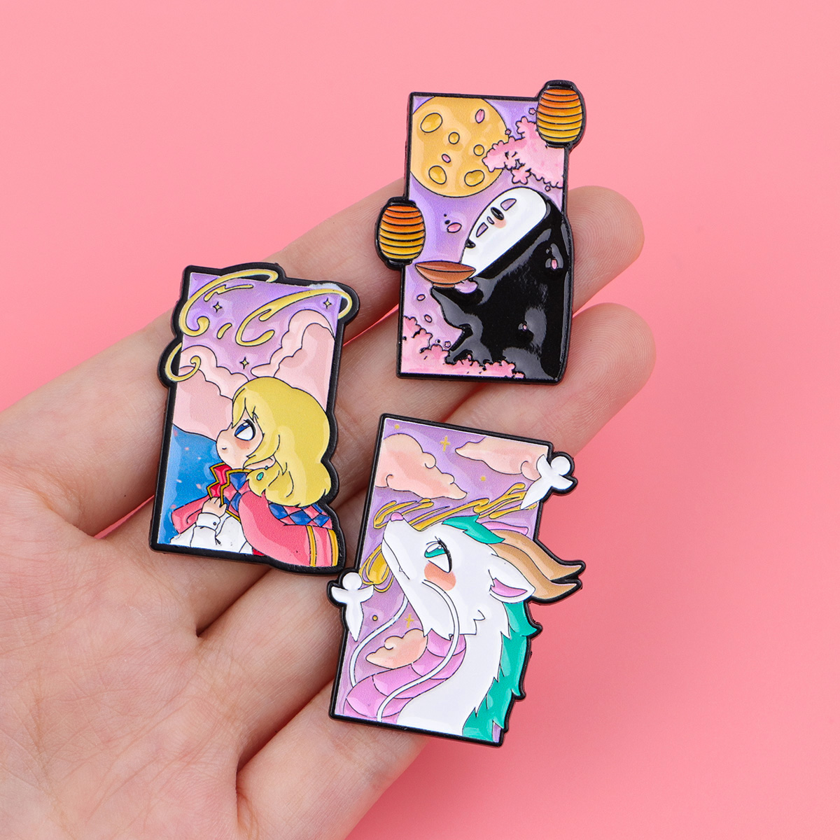 Healing Anime Series Enamel Pi - Embroidery Reddit 评论和价格
