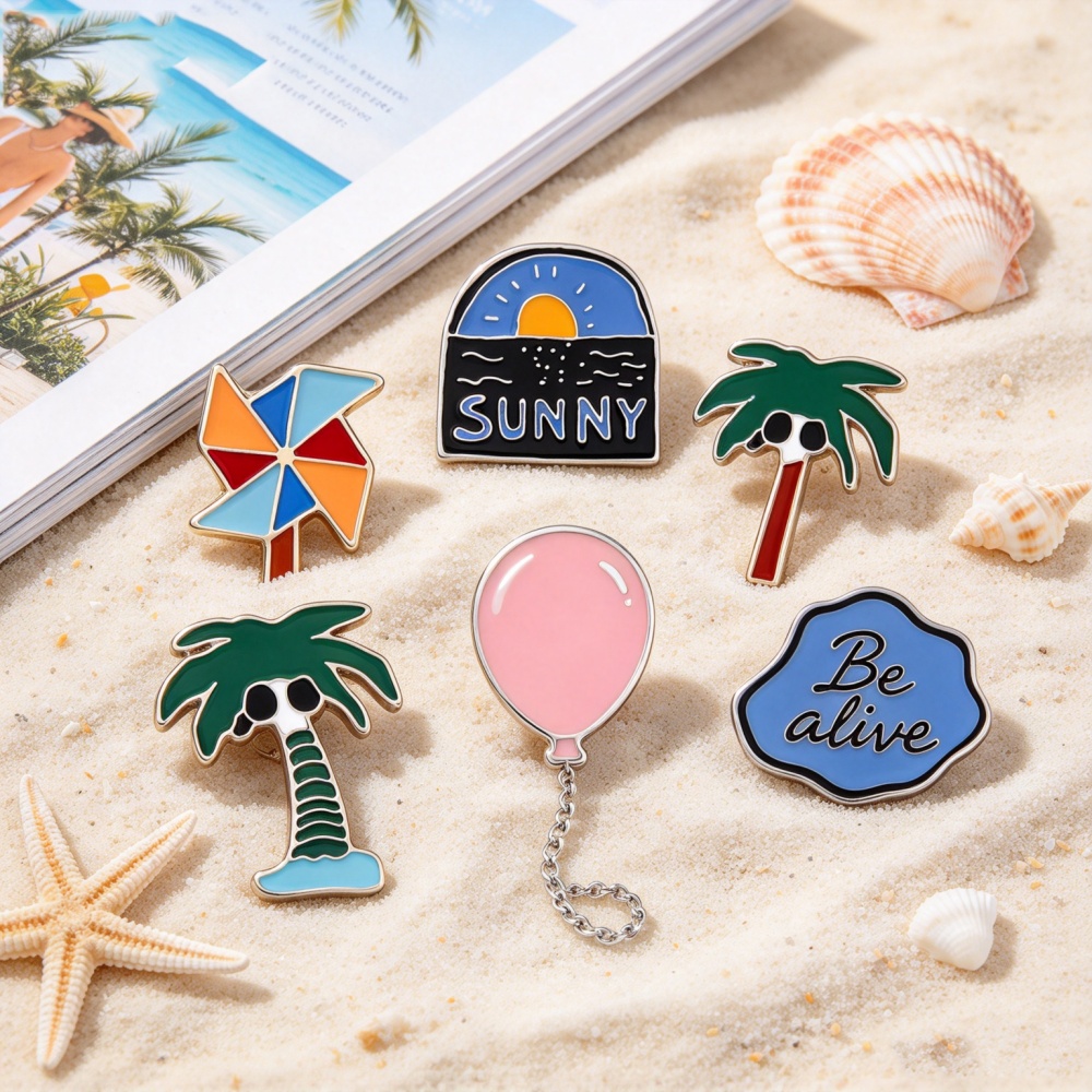 Romantic Sea Sunrise Pins Broo - Embroidery Bali 评论和价格