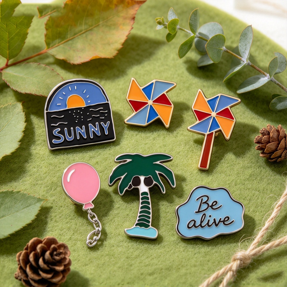 Romantic Sea Sunrise Pins Broo - Embroidery Bali 评论和价格