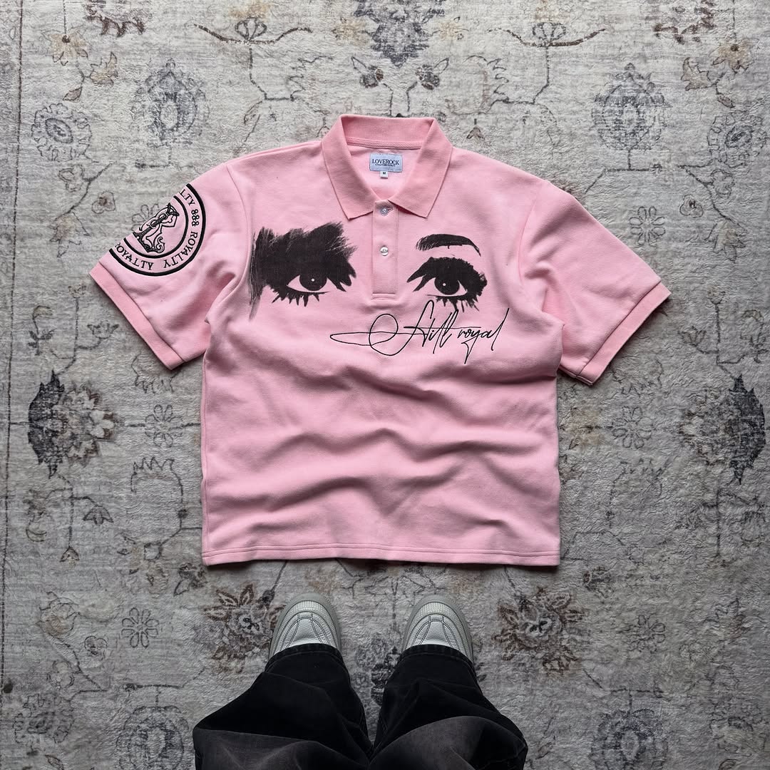 American Ins Retro Style Polo  - Embroidery Design Logo 评论和价格