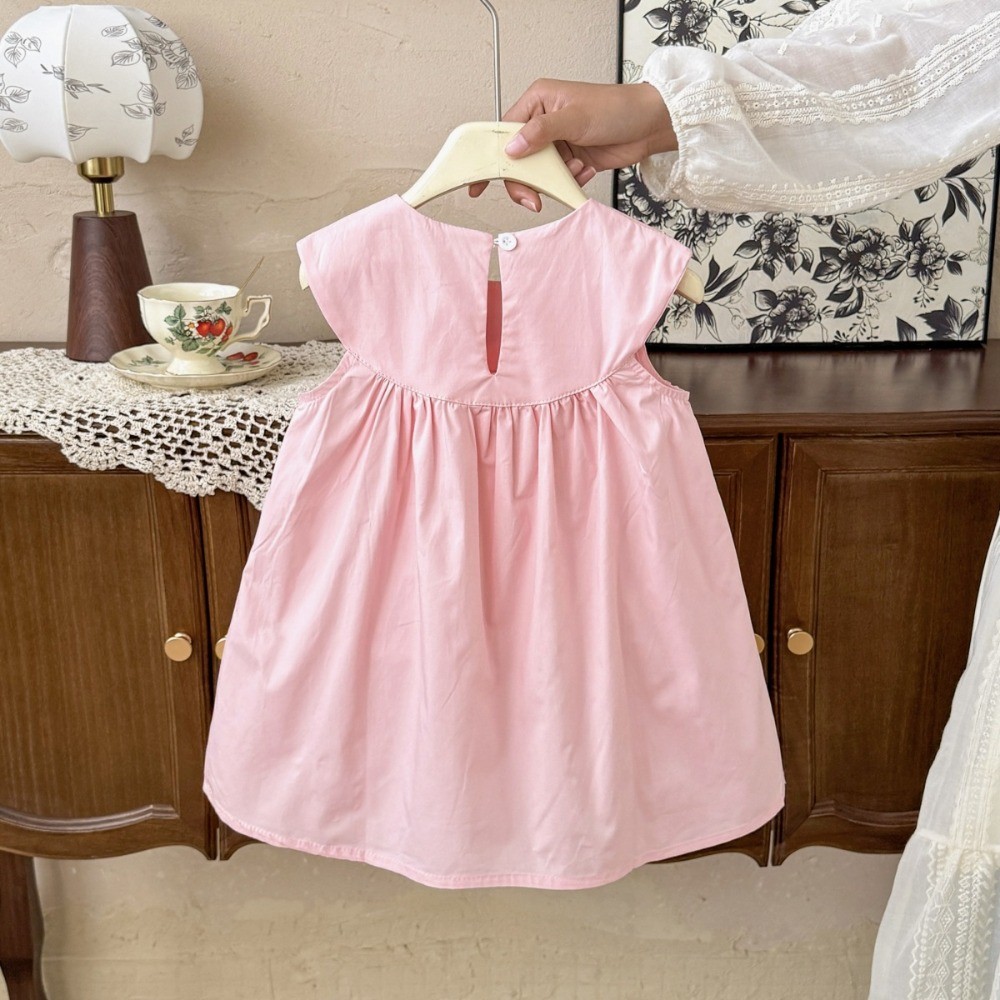 2-7-year-old Korean Version Su - Embroidery Yellow Dress 评论和价格
